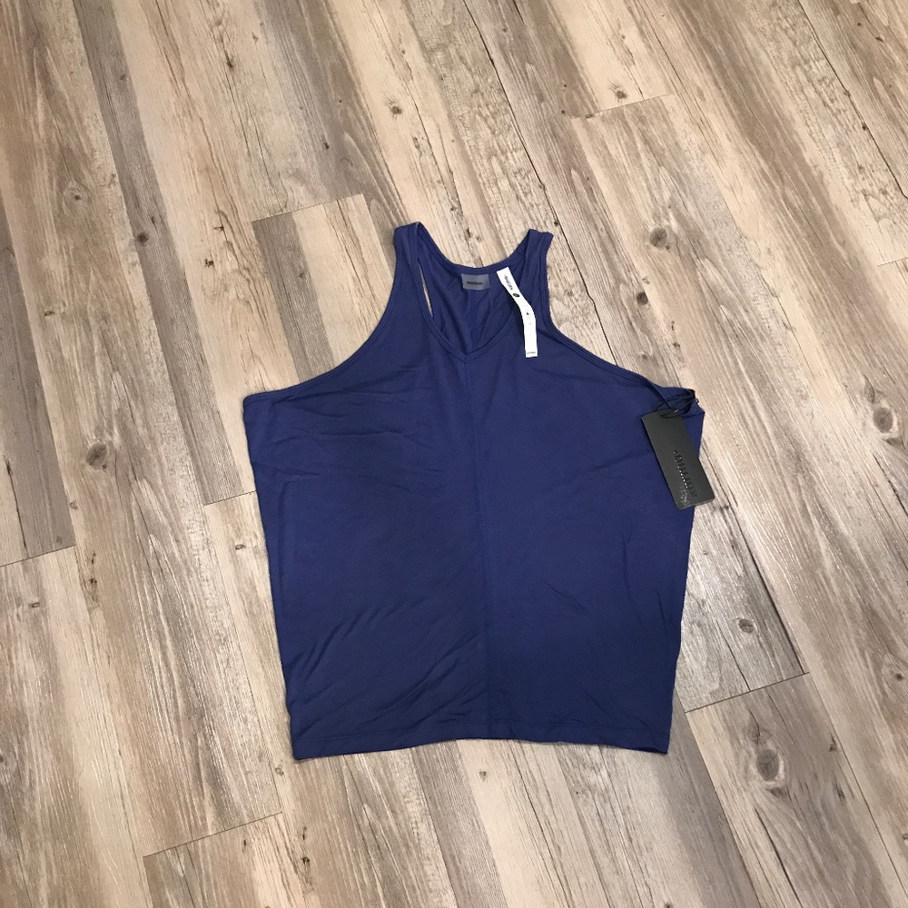 Karma Athletics Peggy Tank Top | Relaxed Draped Fit | Small | New